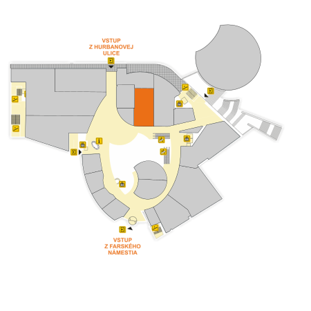 Poloha v centre