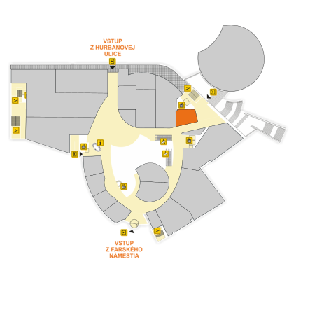 Poloha v centre