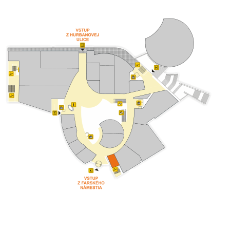 Poloha v centre