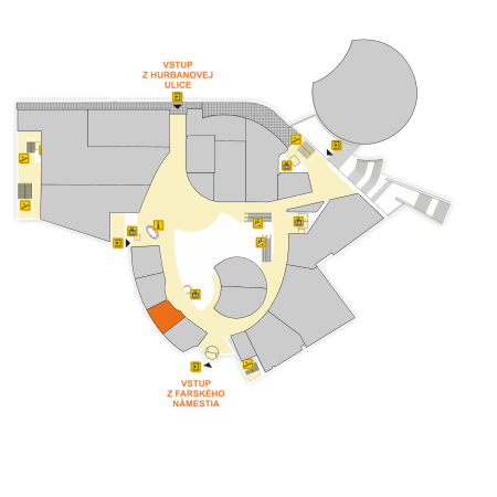 Poloha v centre