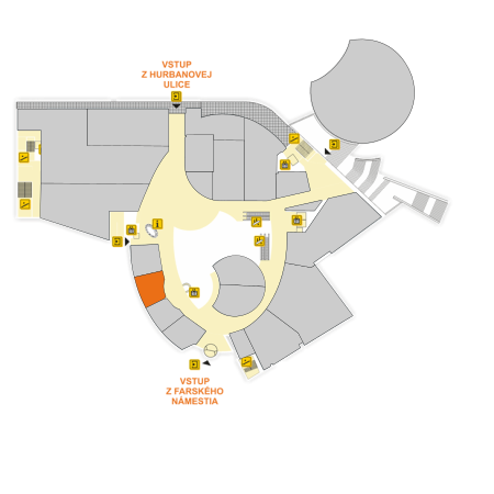 Poloha v centre