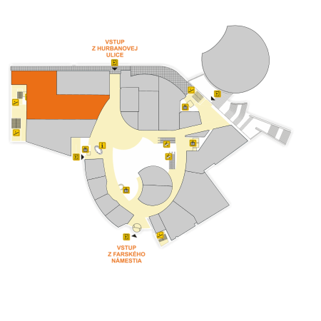 Poloha v centre
