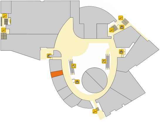 Poloha v centre