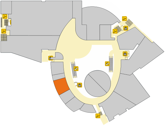 Poloha v centre