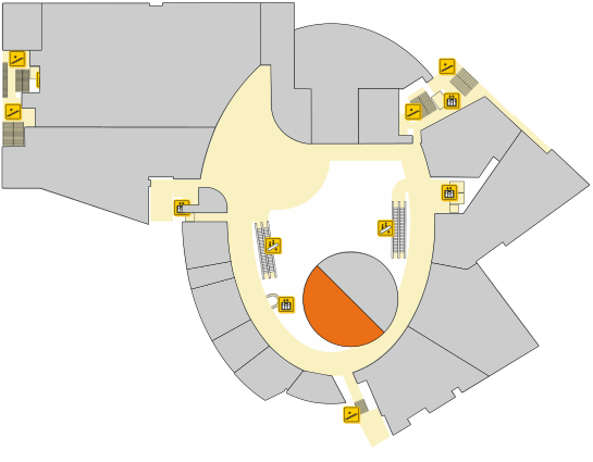 Poloha v centre