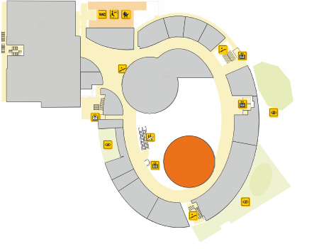 Poloha v centre