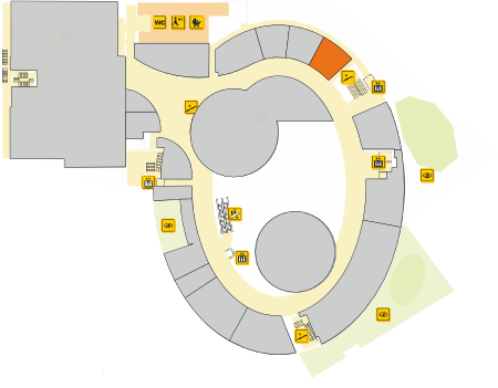 Poloha v centre
