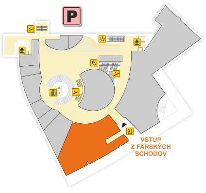 Poloha v centre
