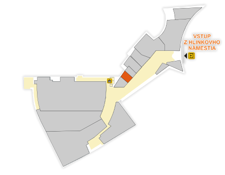 Poloha v centre