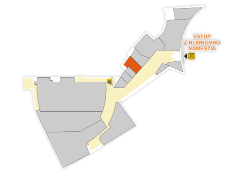 Poloha v centre